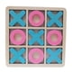 thumbnail image 3 of Juego de mesa Toe XO, juguete clásico hecho a mano para familias y niños. Azul rosado, 3 of 9