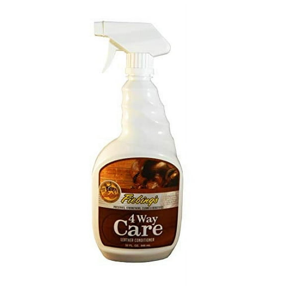 Fiebing's Leather & Suede Care 4 Way Care Conditioner, 32 oz, Clear