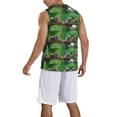 thumbnail image 2 of Sikiie Australian White Tree Frog Sitting on Branch Basketball Jersey Reversible Men's Mesh Athletic Sports Shirts Training Practice S-4XLX-Large, 2 of 6