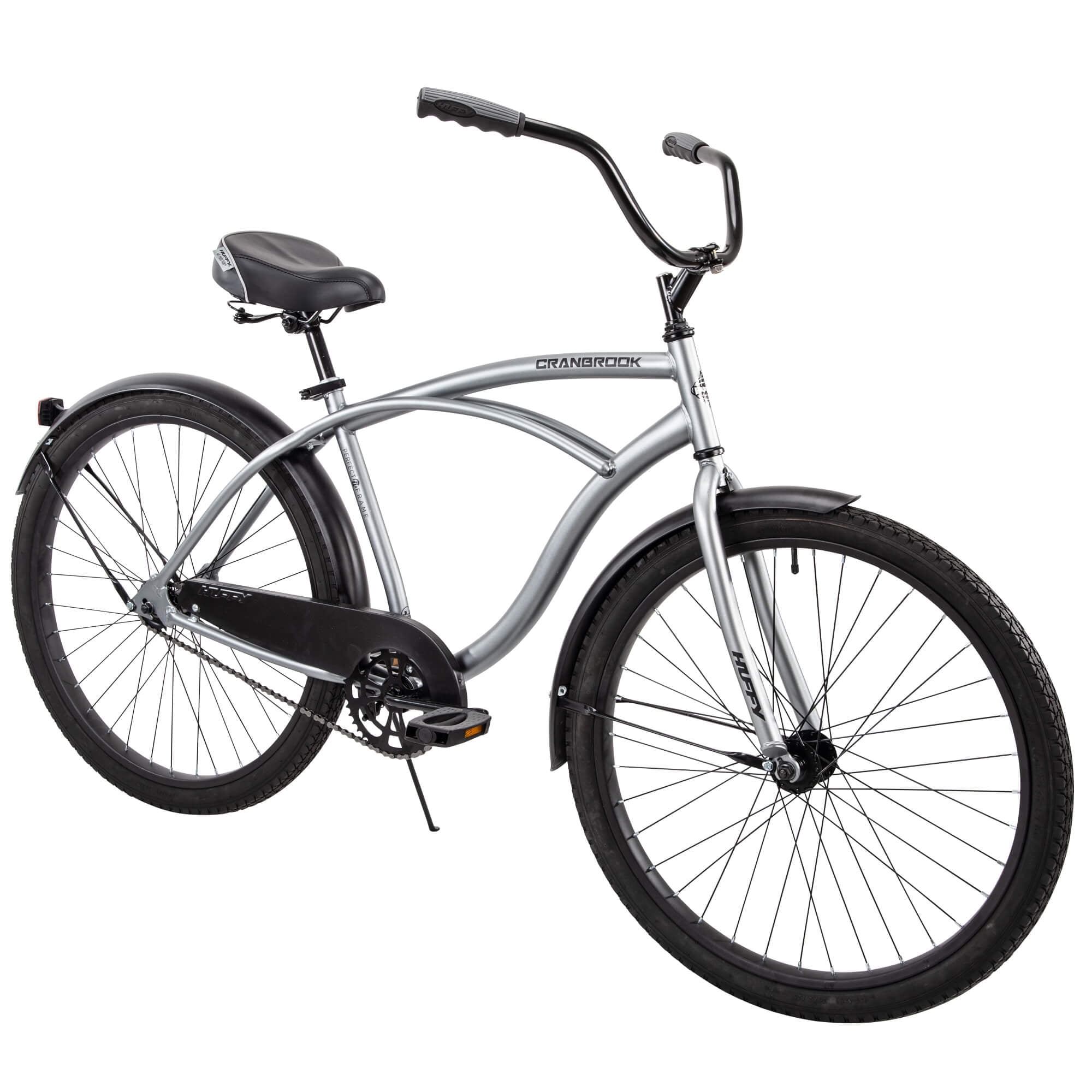Beach Cruiser Bike 26” Men Elegant Black Sturdy Comfort Balloon Tire Bicycle New