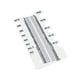 thumbnail image 4 of Regla de medición de tornillos Comprobador de tamaño de rosca Calibre de longitud y rosca Tuerca y perno Blanco, 4 of 9
