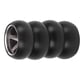 thumbnail image 4 of 1/28 Scale RC Car Tires And Rims, RC Car Tires And Rims Strong Cushioning Flexible Driving 4Pcs For K989 ANGGREK Otros, 4 of 8
