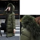 thumbnail image 4 of Abrigos de invierno para mujer Sólido Casual Más grueso Invierno Slim Down Lammy Chaqueta Abrigo Abrigo Odeerbi ODB-3, 4 of 7