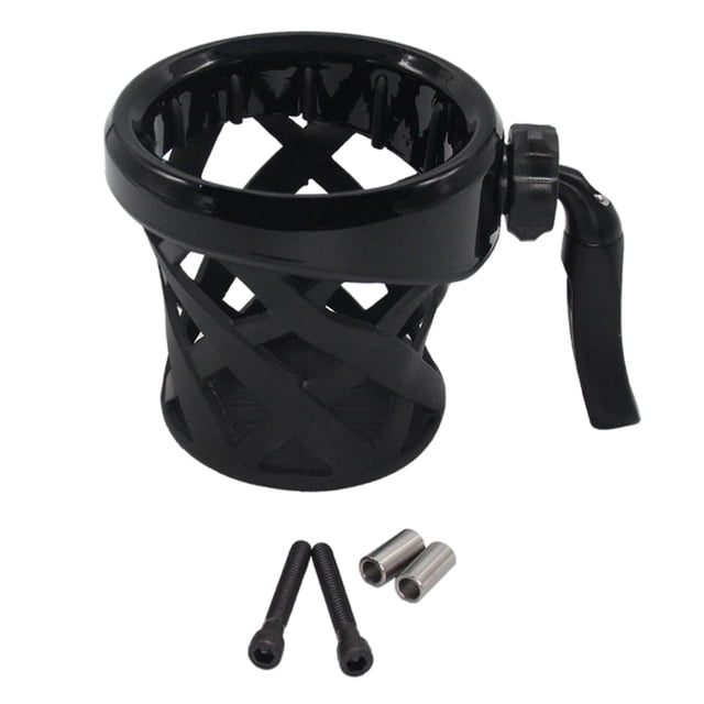 Soporte para botella de agua y taza de para motocicleta, accesorios de montaje, soporte para , soportes embrague , negro shamjiam Titular de la botella de bebida
