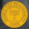 thumbnail image 3 of CafePress - Sigma Chi Grand Seal Color T Shirt - Women's Traditional Fit Dark T-Shirt, 3 of 4