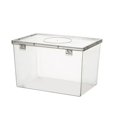 Bread Storage Container 2.8L, Reusable Plastic Bread Bin, Clear Bread Dispenser for Fresh Loaf and Cake, 21x14.5x13cm, Polypropylene Bread Organizer, Ideal for Kitchen Storage, Keeps Bread Fresh