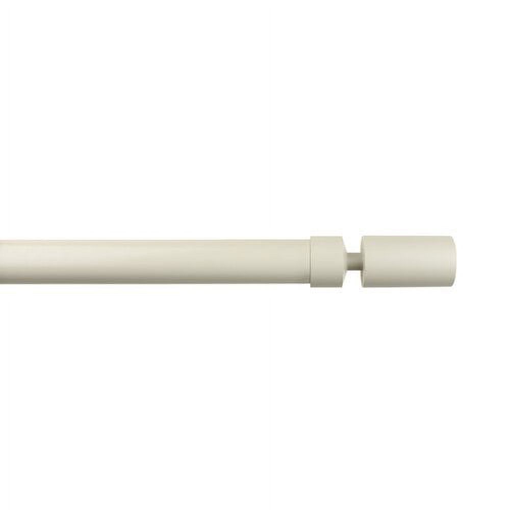 Urbanest 1" Sullivan Curtain Rod, 84"-120", Brushed Steel