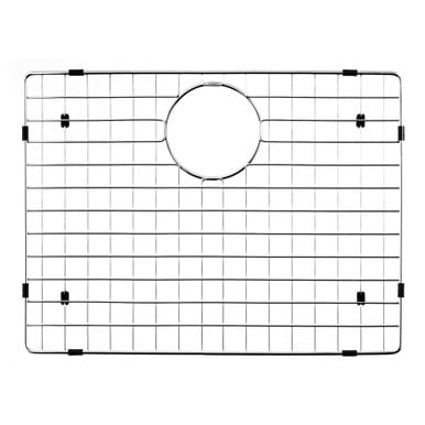 Houzer 629803 14 9/16"x19 1/2" x1" Stainless Steel Wirecraft Bottom Grid