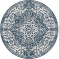 thumbnail image 2 of Jill Zarin Outdoor Collection Area Rug - Dubai (4' 1" Round Blue/Ivory), 2 of 8