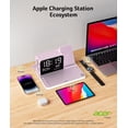 thumbnail image 3 of Wireless Charging Station Acer 7-in-1 30W with LED Clock, 3 of 9