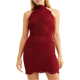 thumbnail image 1 of Minivestido de encaje Free People Harper para mujer rojo XS, 1 of 2