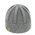 thumbnail image 2 of WonderWiz Christmas Knitted Cozy Lightweight Beanie Hat Slouchy Cold Weather Winter Fashion Hat Gray One Size, 2 of 3