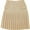 Khaki - Pleated Skort, variant on ToBeInStyle Girl's Box Pleated Uniform Skort - Navy - Size 18