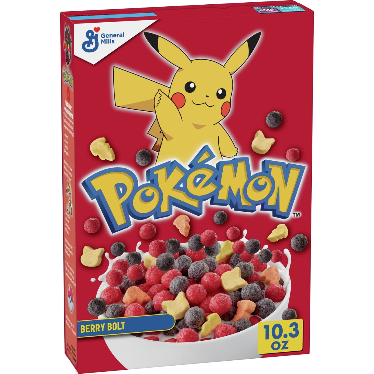 Pokémon Breakfast Cereal, Berry Bolt, 10.3 oz - Walmart.com