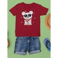 thumbnail image 3 of Cute  Koala W Red Scarf T-Shirt Juniors -Image by Shutterstock,  x-Small, 3 of 4
