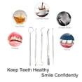 thumbnail image 3 of Juego de bolsillo portátil para palillos de dientes de acero inoxidable, para picnic al aire libre, camping, viajes, 3 of 5