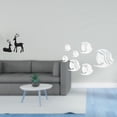thumbnail image 2 of CarpNettore Elegant Resin Deer and Fish Figurine Set for Living Room Study Balcony Tabletop Decoration with Removable Acrylic Mirror Wall Art Stickers, 2 of 8