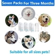 thumbnail image 3 of Cepillo de Dientes MoiiLavin Blanco Lavable y Duradero para Perros y Gatos, 3 of 6