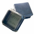 thumbnail image 3 of (Pack of 25) 1-3/8" (1.375 Inch) OD Square Plastic Plugs (14-20G- ID 1.21" to 1.3" HOLE GRIP ) | Tubing End Cap, Furniture Chair Glide Inserts | Fencing Post End Inserts | by SBD, 3 of 5