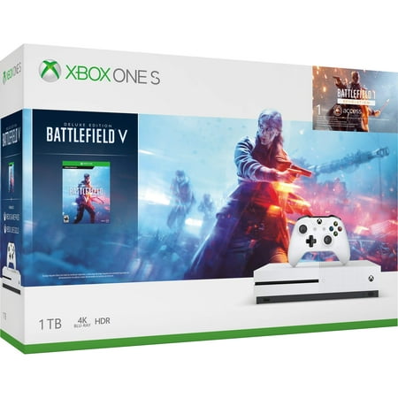 Xbox One S 1Tb Console - Battlefield V Bundle (Used/Pre-Owned)