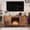Brown, variant on Homall Modern Farmhouse TV Stand Double Barn Door Fireplace TV Stand for TVs up to 65 inch,Rustic Brown