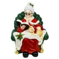 thumbnail image 1 of Santa and Resin Desktop Festive Statues with Joyful Poses Expressions for Holiday, 1 of 6