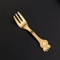 thumbnail image 2 of Baby Cartoon Giraffe Stainless Steel Spoon Children Dinner Spoon Tableware (Golden), 2 of 8