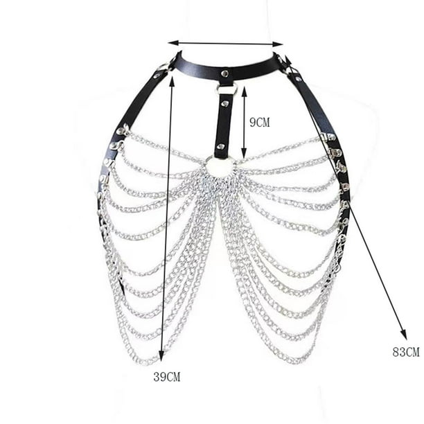 Fashion Body Chain Harness Belt Women Girls Accessory Synthetic