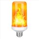 thumbnail image 2 of 3X Bombilla de Luz LED con Efecto de Llama E27, Bombilla de Luces de Fuego Realistas Parpadeantes Decorativas, Lámpara de Decoración de Festivales, Blanco-E, 2 of 5