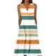 thumbnail image 3 of TaTaai Womens V Neck Sleeveless Strap Summer Dress Loose Fit Casual Maxi Beach Sundress Bohemian Vacation Long Dress Gift, 3 of 5