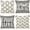 Light Gray, variant on Farmhouse Pillow Covers 18x18 Set of 4 Throw Pillow Covers Rustic Linen Decorative Pillows Square Cushion Covers for Couch Sofa Bedroom Home Decor