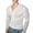a01White, variant on Sheer Mesh Irregular Neck T Shirts for Men See Through Long Sleeve Button Down Muscle Fit Tee Tops Breathable Transparent Workout Undershirt Clubwear White L
