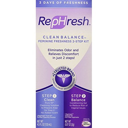 rephresh freshness applicator balances 5oz cleans walmart 2ct