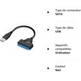 thumbnail image 5 of piezas: cable de unidad USB 3.0 a SATA III, SATA USB 3.0 para adaptador SSD/HDD de 2,5", para computadoras de escritorio y portátiles, 5 of 5