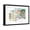 Black Frame, variant on Art.com Frederiksted US Virgin Islands Colonial Promenade At Sunset St Croix Art Print by M. Bleichner, 18" x 12"