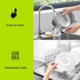 thumbnail image 4 of Bol Mélangeur en Acier Inoxydable 7QT Compatible avec Batteurs sur Socle Kitchenaid, Bol de Remplacement Kitchenaid pour Batteur sur Socle 7QT avec Poignée et Couvercle, 4 of 6