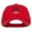 Red, variant on I Believe in Santa Embroidered Low Cap - Black OSFM