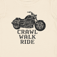 thumbnail image 4 of Inktastic Crawl Walk Ride Motorcycle Boys or Girls Baby T-Shirt, 4 of 5