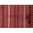 thumbnail image 1 of Ahgly Company Machine Washable Indoor Rectangle Abstract Red Modern Area Rugs, 2' x 4', 1 of 4