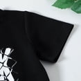 thumbnail image 5 of Cathalem T-Shirt de Soccer Technique de Performance pour Garçons, Col Rond, Manches Courtes, Coupe Régulière, Chandail à Enfiler, Hauts T-Shirt, Noir 90, 5 of 5