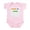 Petal Pink, variant on CafePress - Made In India Infant Creeper - Baby Light Bodysuit, Size Newborn - 24 Months