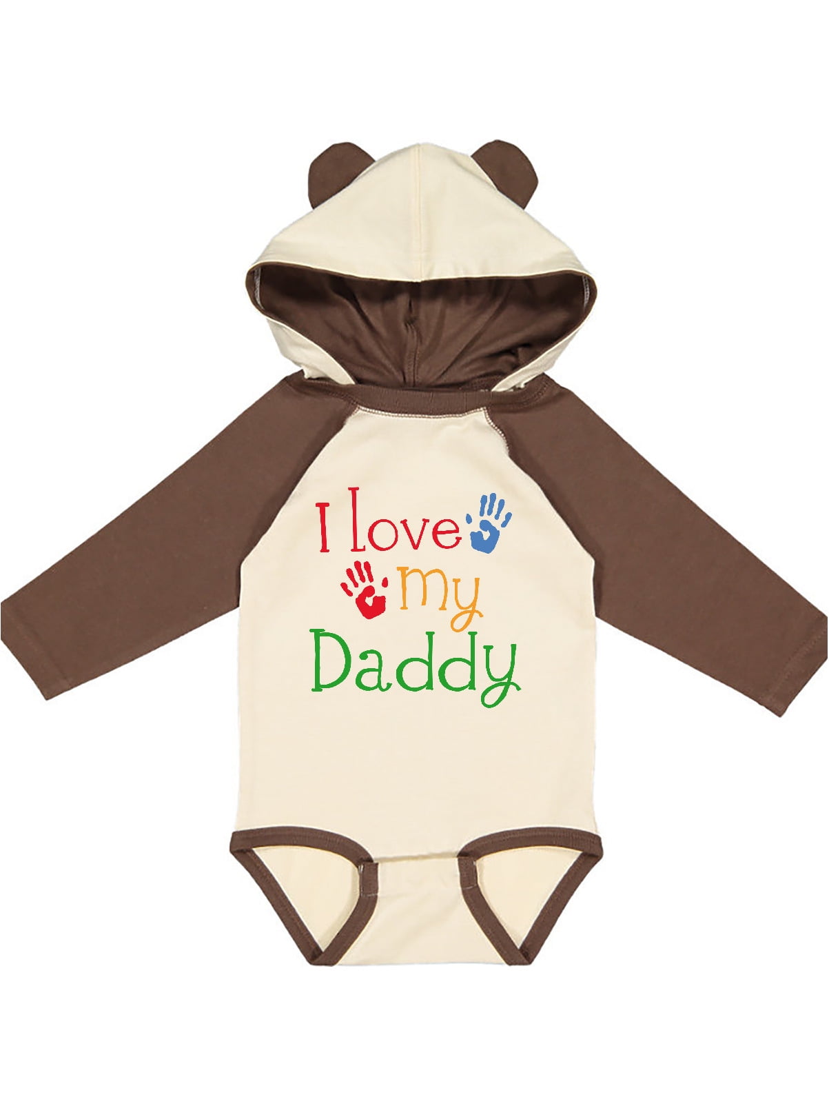 Inktastic I Love My Daddy Gift Baby Boy Or Baby Girl Long Sleeve Bodysuit Walmart Com