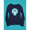 thumbnail image 3 of Raccoon And The Stars Long Sleeve Toddler -Image by Shutterstock,  4 Toddler, 3 of 4