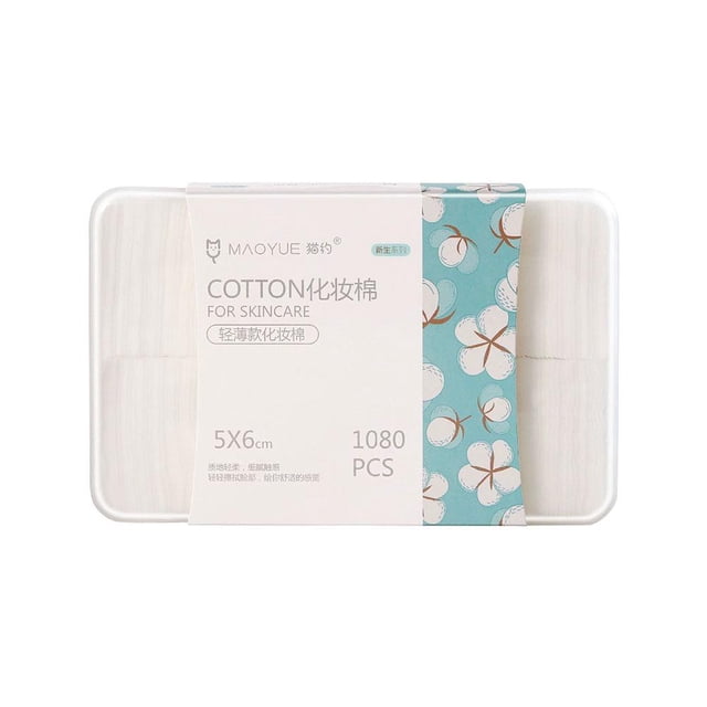 1080pcs Disposable Cotton Pads Makeup Remover Face Cleansing &
