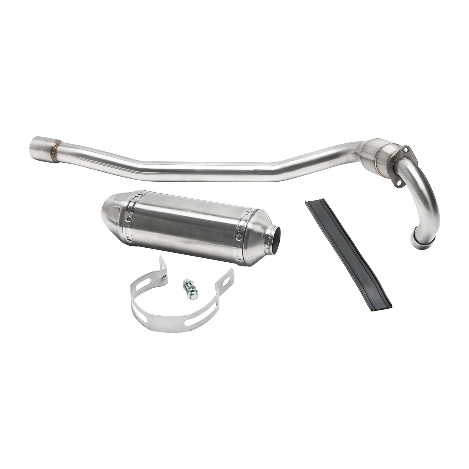 38mm 1.5" Racing Exhaust Pipe and Muffler Full System for CRF70F CRF70 XR70 CRF 70 Motorcycle Dirt Pit Bikes 70cc 90cc 110cc 125cc 140cc 150cc SSR Apollo RFZ 140 Thumpstar Taotao DB17