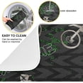 thumbnail image 2 of Camouflage Motocross Riding Dish Drying Mat for Kitchen Counter, Ultra Absorbent Reversible Microfiber Dishes Drying Rack Pad Heat-resistant Mats 18x24 Inch, 2 of 7