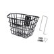 thumbnail image 1 of Cesta delantera de metal para motocicleta, scooter y bicicleta, accesorios para compras Negro, 1 of 9