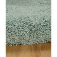 thumbnail image 4 of Linon Luxe Plush Shag Hand Tufted Polyester 5'x7' Rug in Aqua, 4 of 6