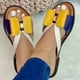 thumbnail image 1 of Sandalias ortopédicas elásticas, sandalias tejidas, pantuflas con cuña para la playa, zapatos con lazo Wmkox8yii  hj789, 1 of 3