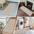 thumbnail image 5 of Independence Day 2'x6' Runner Rugs for Hallway Kitchen Bedside Non Slip, 4th of July Red Blue Stripes Star Burlap Entryway Rug Runners with Rubber Backing, Long Carpet Runner for Laundry Room, 5 of 8
